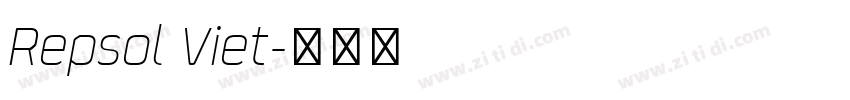 Repsol Viet字体转换